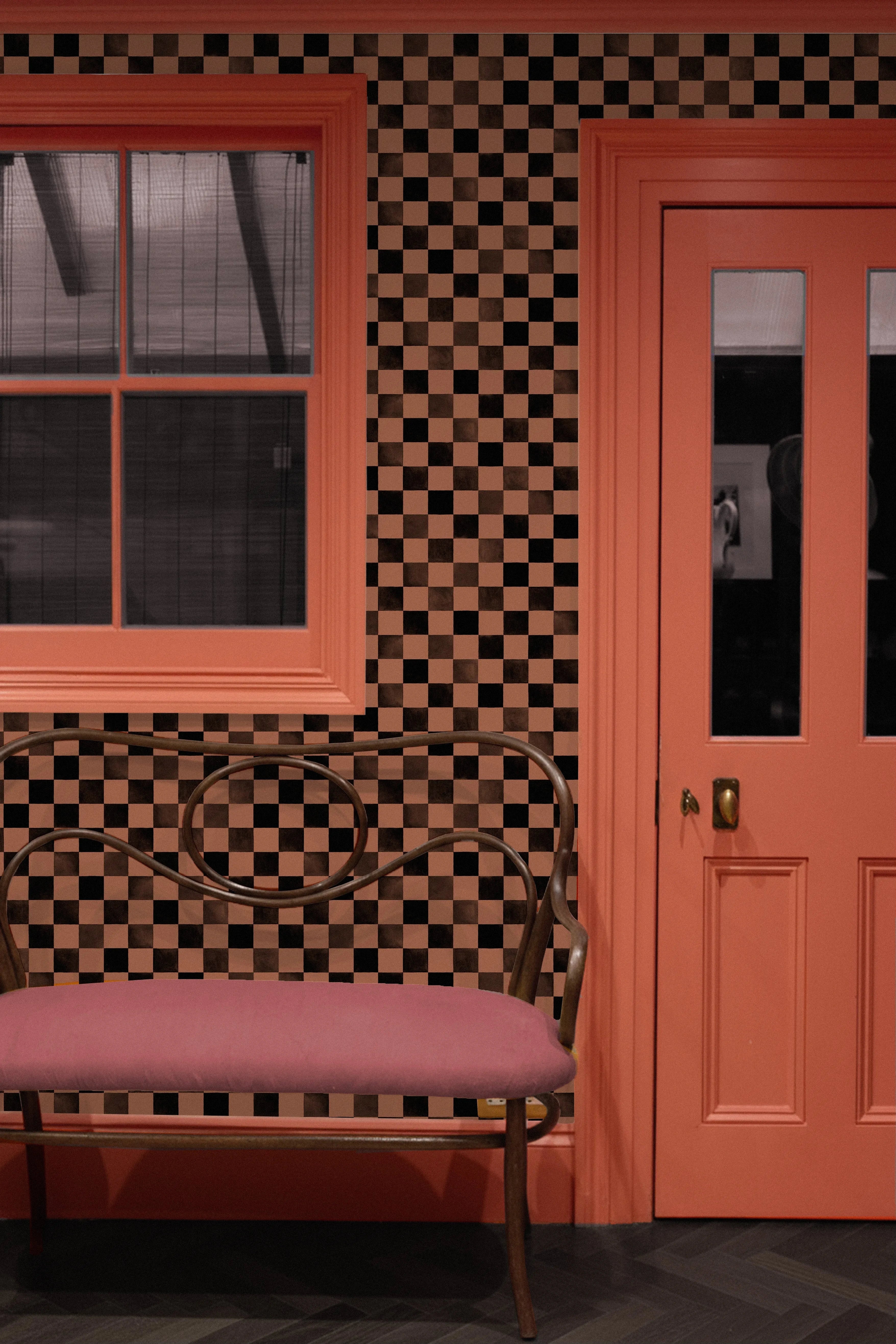 Wallpaper Designs - FLORA BLACK