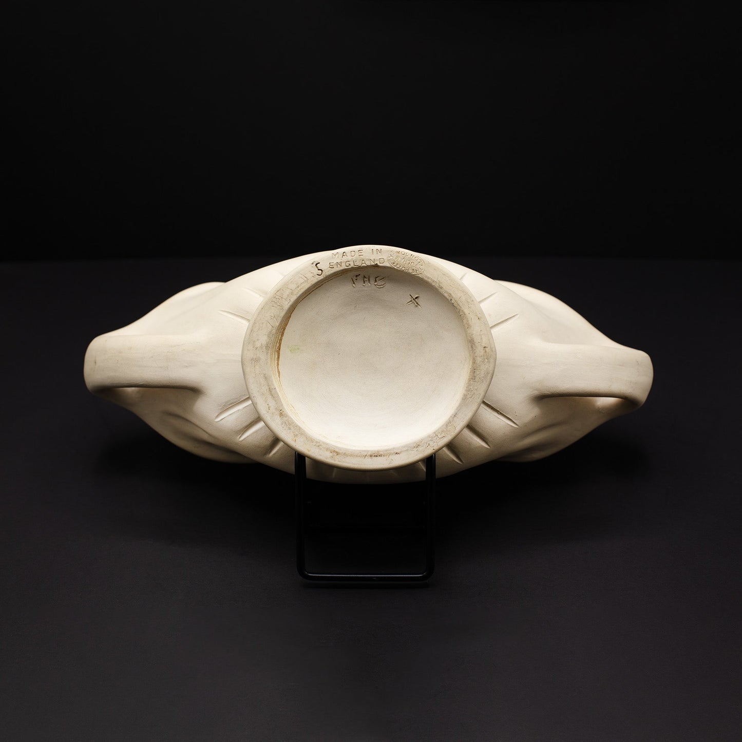 Constant Spry Fulham Pottery Mantel Vase*** - FLORA BLACK