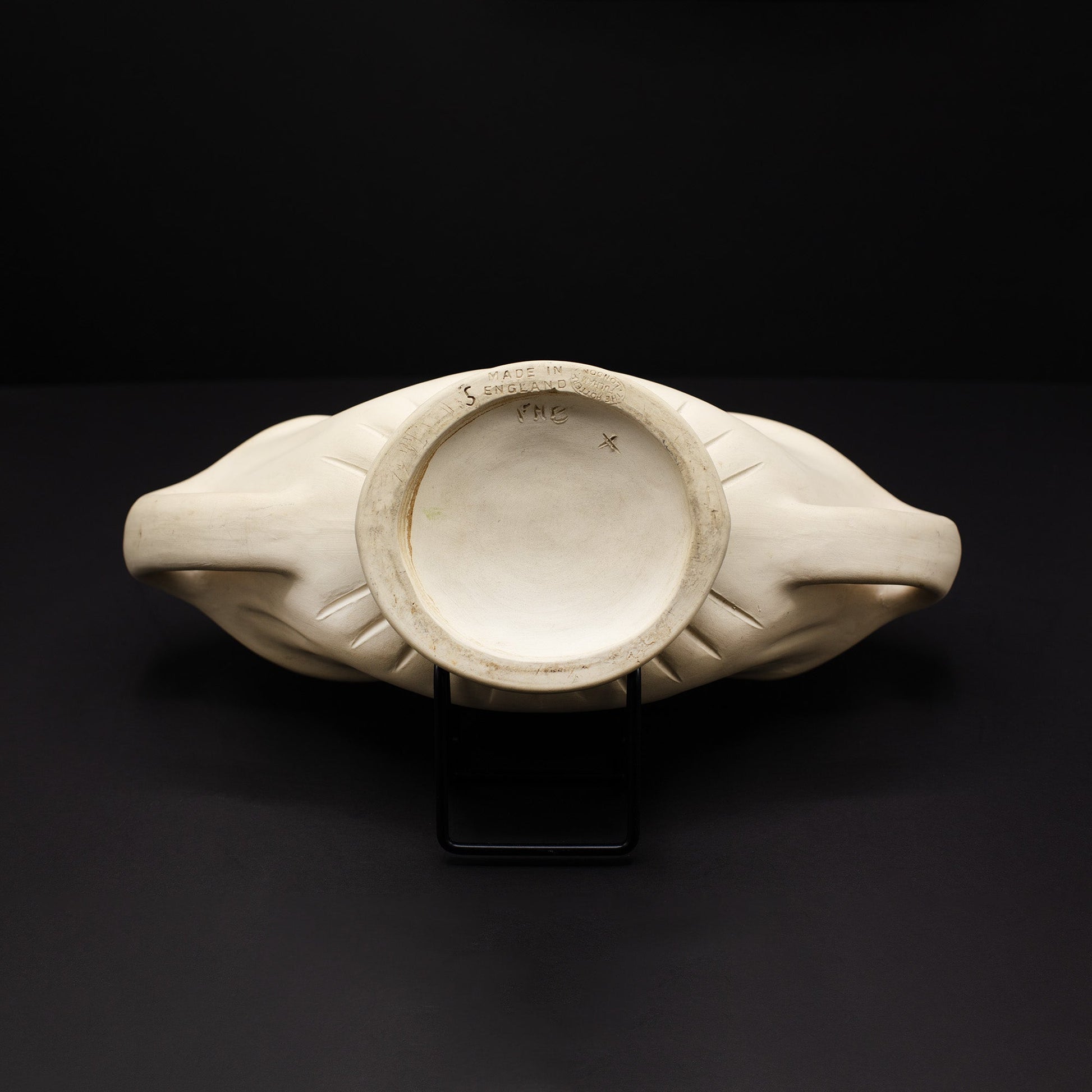 Constant Spry Fulham Pottery Mantel Vase*** - FLORA BLACK