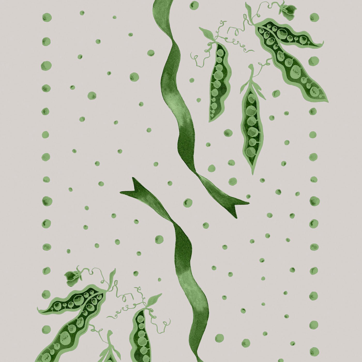 'Peas Please!' : Pea - FLORA BLACK