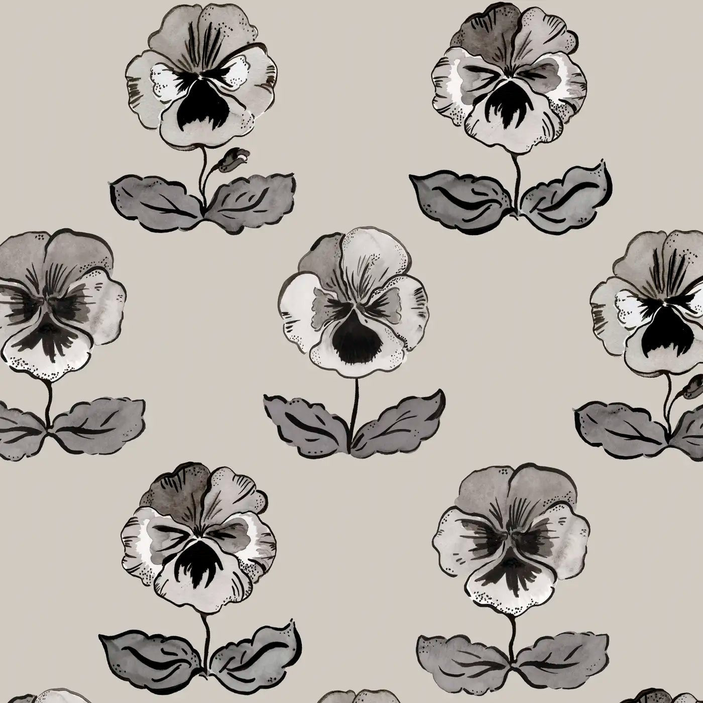 'Peggy' : Black - FLORA BLACK