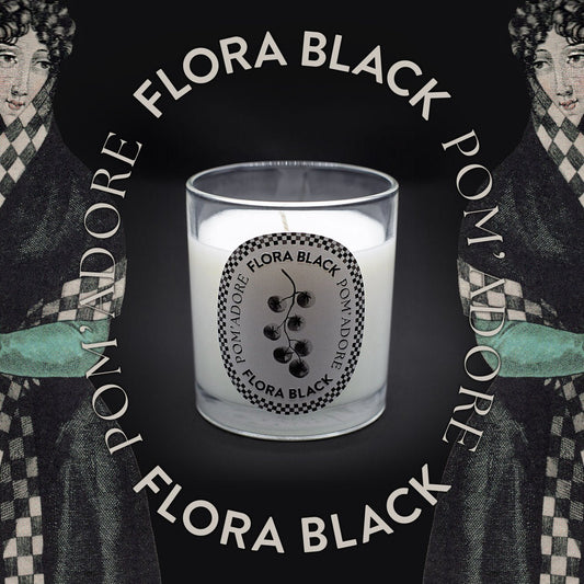Pom'Adore by Flora Black : 200g Scented Candle - FLORA BLACK