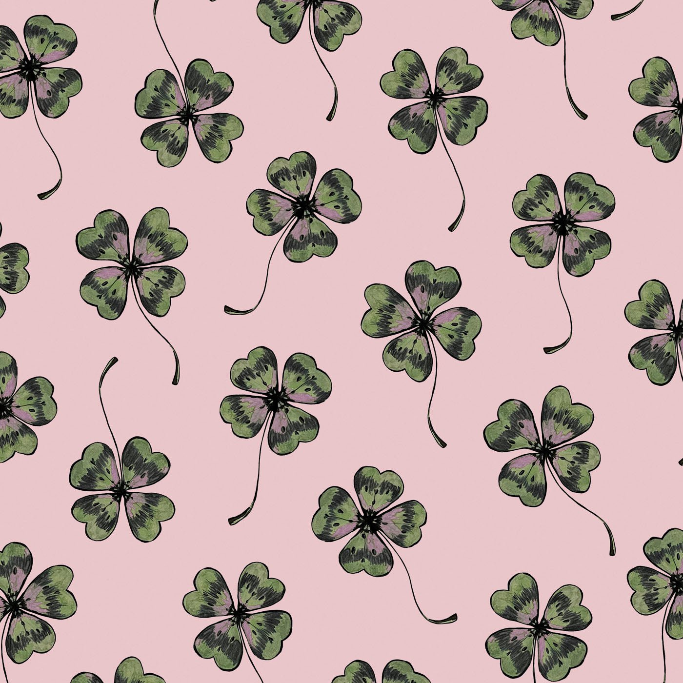 Wallpaper Samples - FLORA BLACK