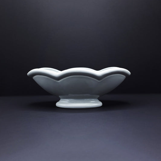 A Collectable Fulham Pottery Mantel Vase - FLORA BLACK