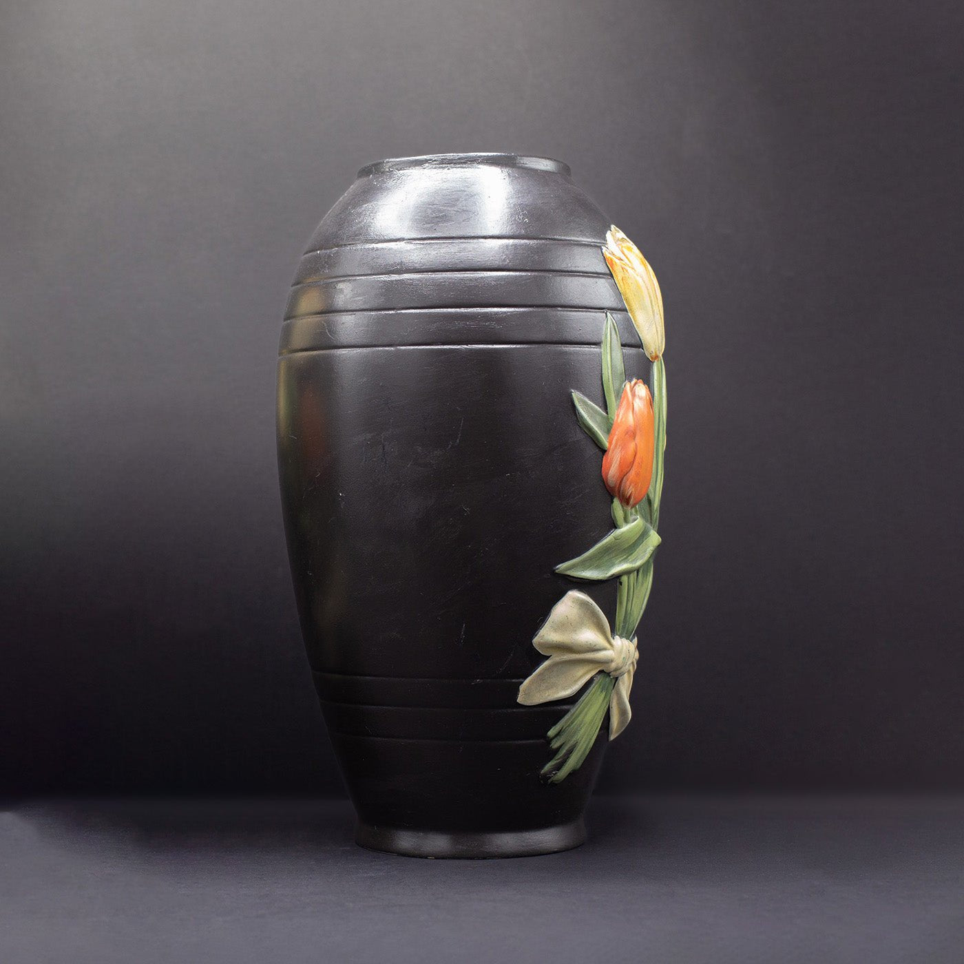 Brentleigh Ware Tulip Vase (No.2) - FLORA BLACK