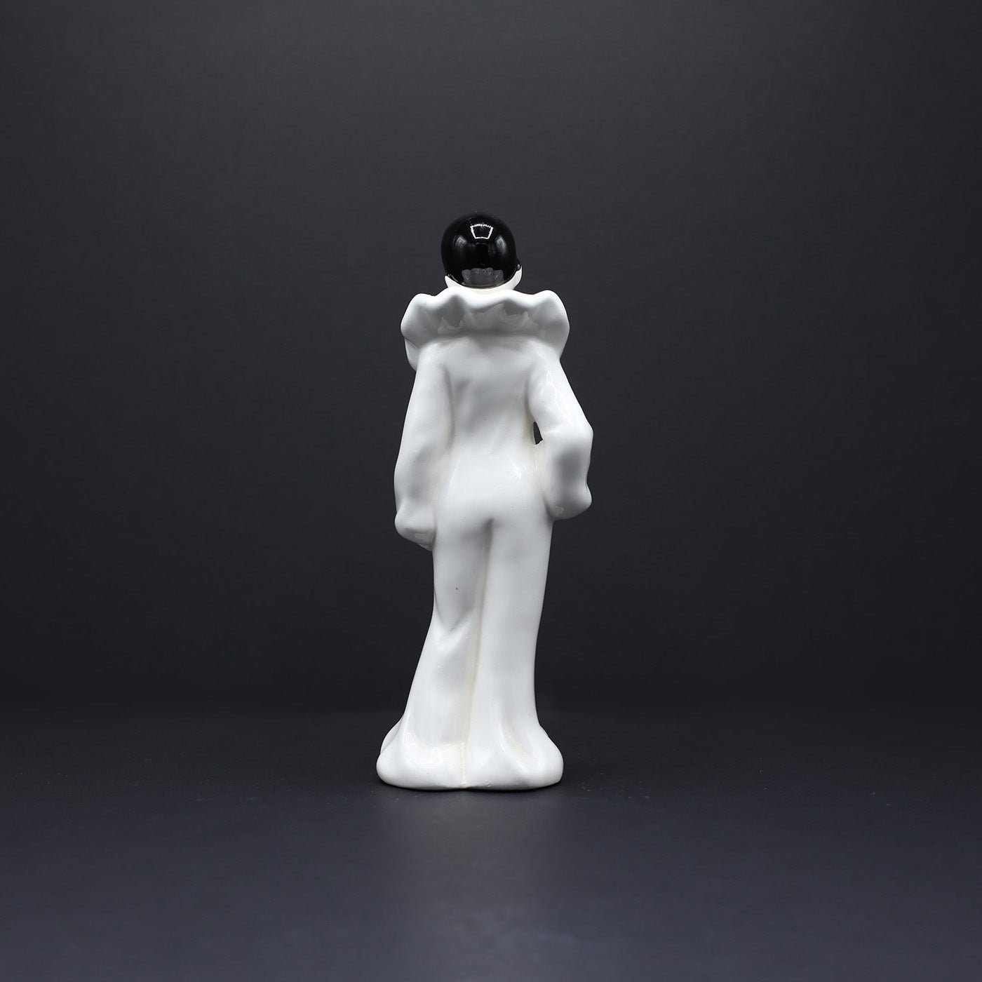 Standing Pierrot (Eyes Closed) - FLORA BLACK
