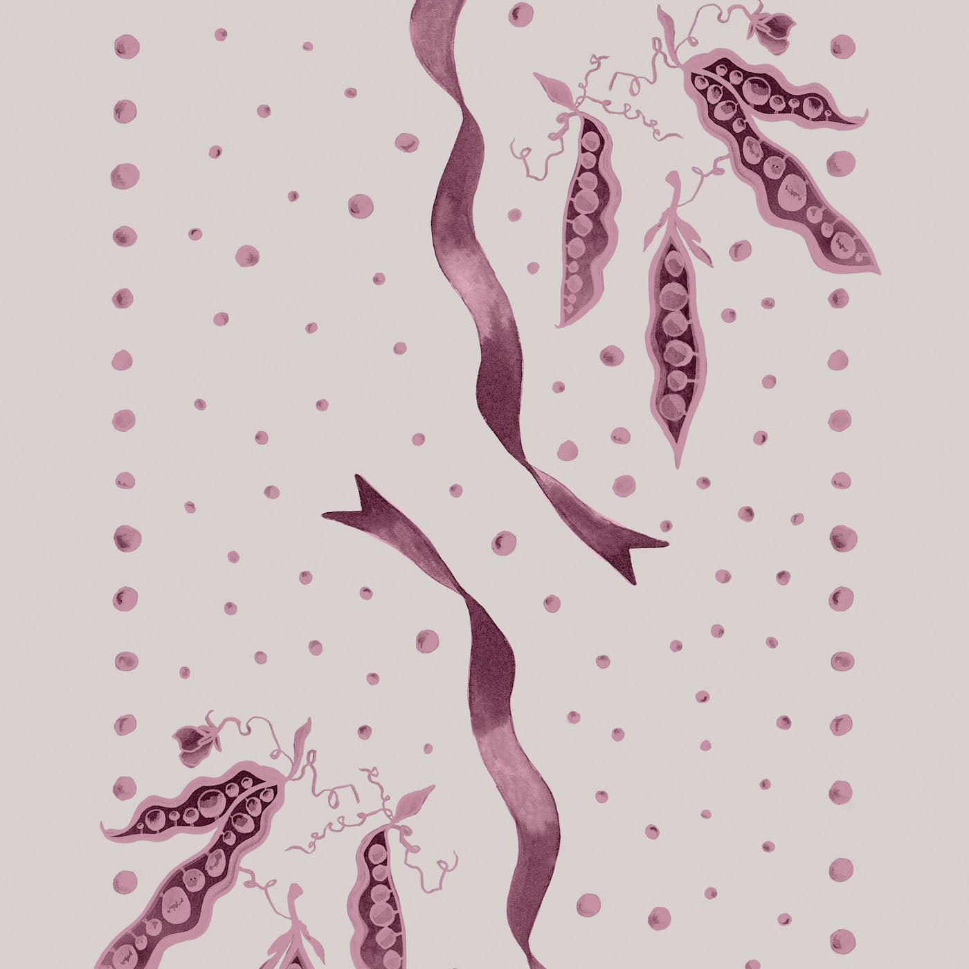 Wallpaper Samples - FLORA BLACK