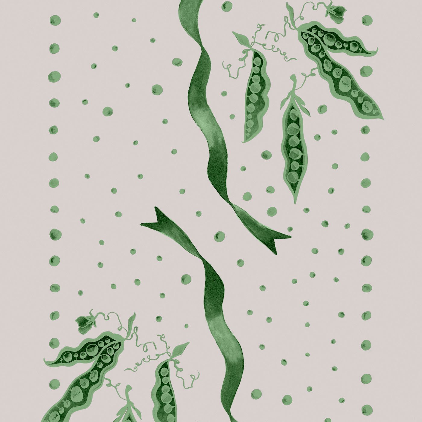 Wallpaper Samples - FLORA BLACK