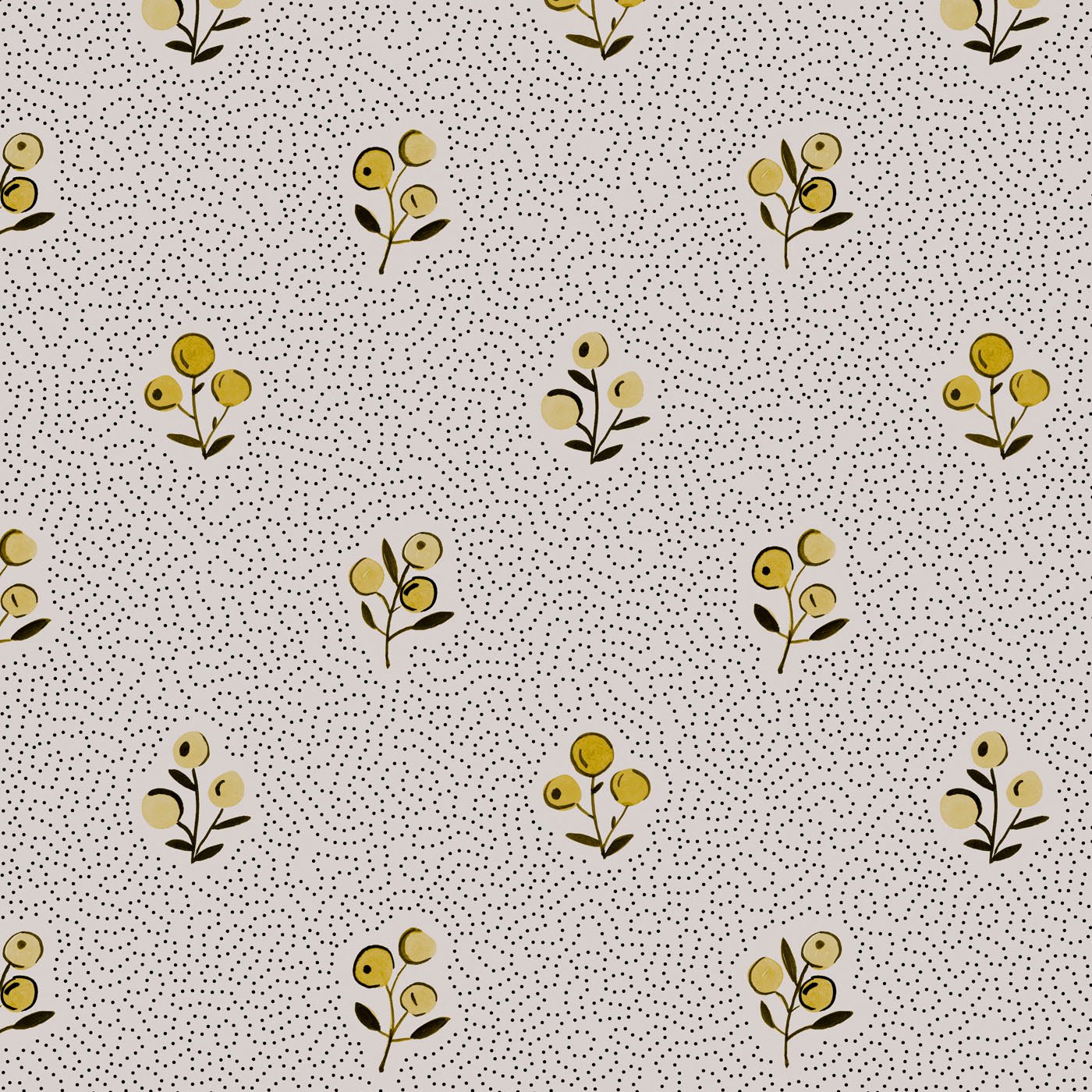 'Bobby' : Lemon - FLORA BLACK