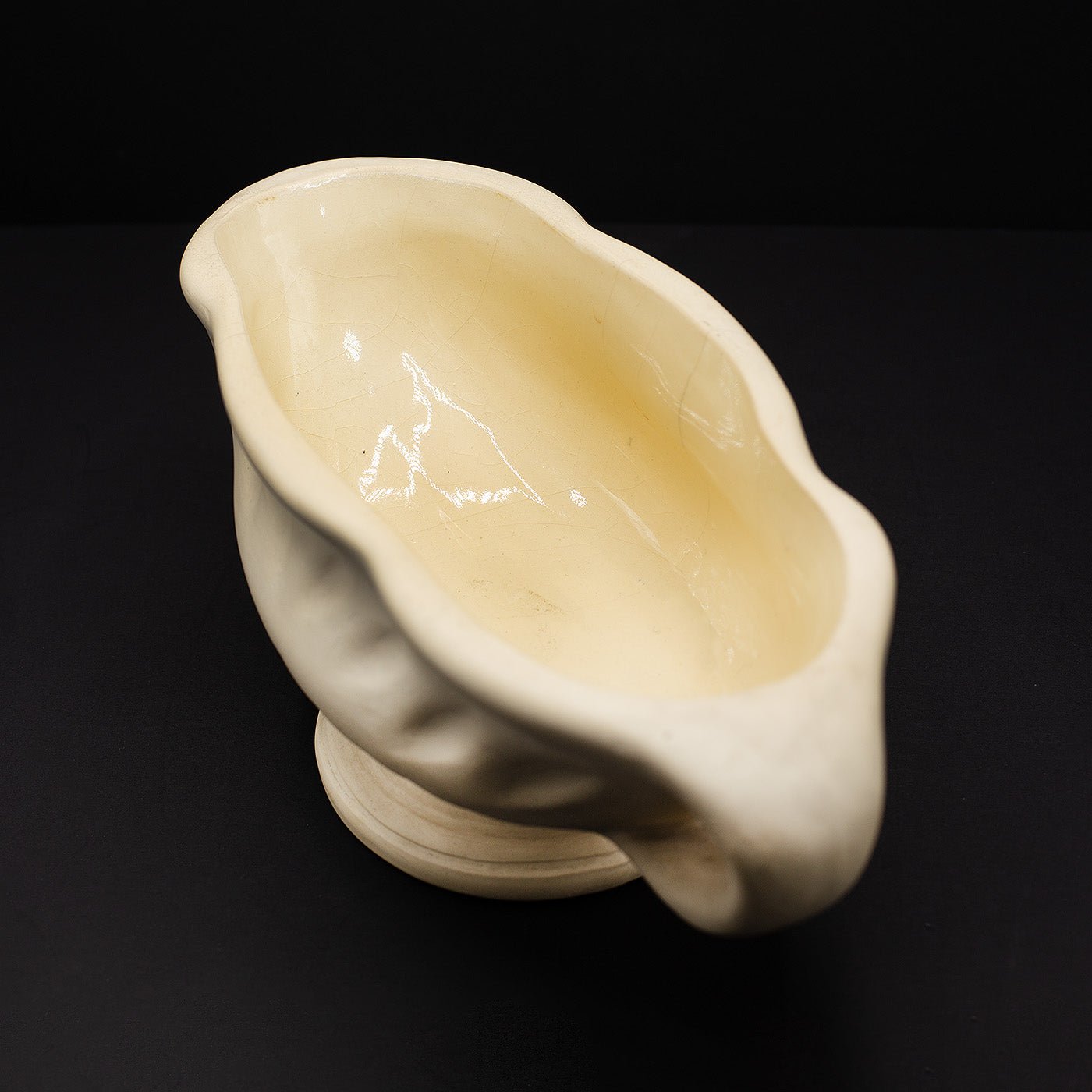 Constant Spry Fulham Pottery Mantel Vase*** - FLORA BLACK