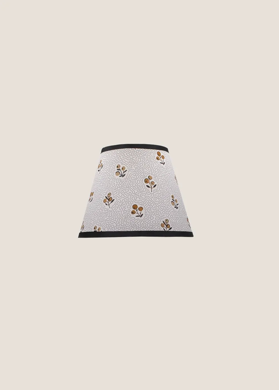 Flora Black Lamp Shade (Only) : Bobby - FLORA BLACK