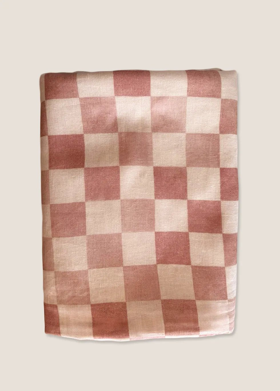 Flora Black Table Cloth: Queens Gambit Blush - FLORA BLACK