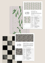 Full Wallpaper Sample Pack - FLORA BLACK