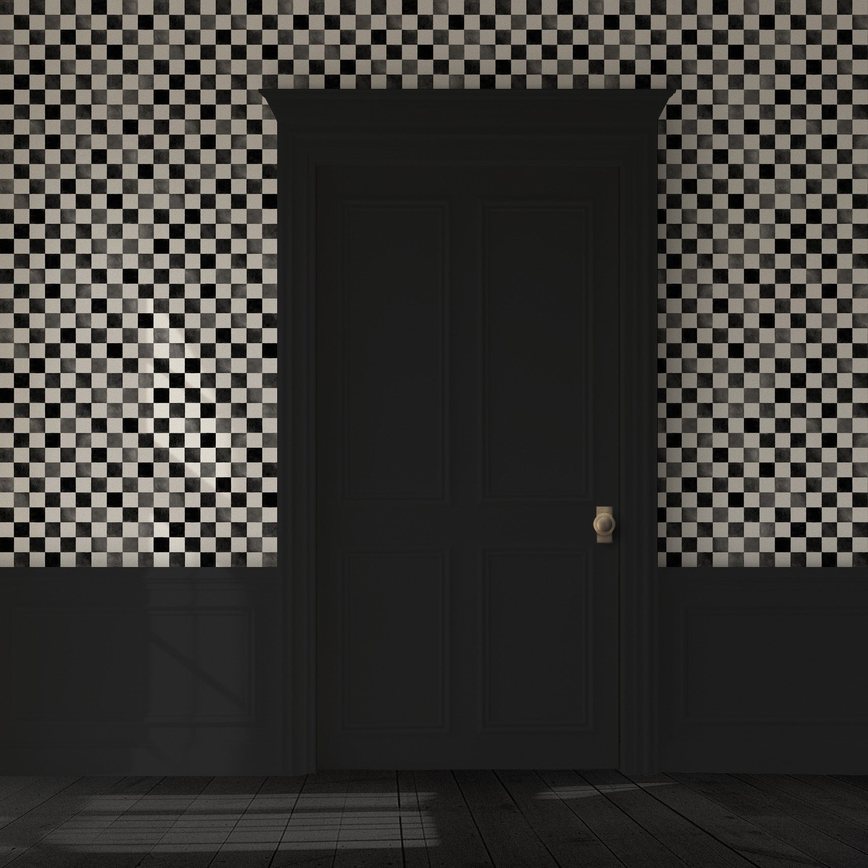 'Gambit' : Black and Ammonite - FLORA BLACK