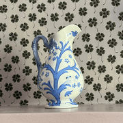 Glasgow Jug (Blue and white) - FLORA BLACK