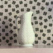 Large Victorian Dudson Fern relief Jug - FLORA BLACK