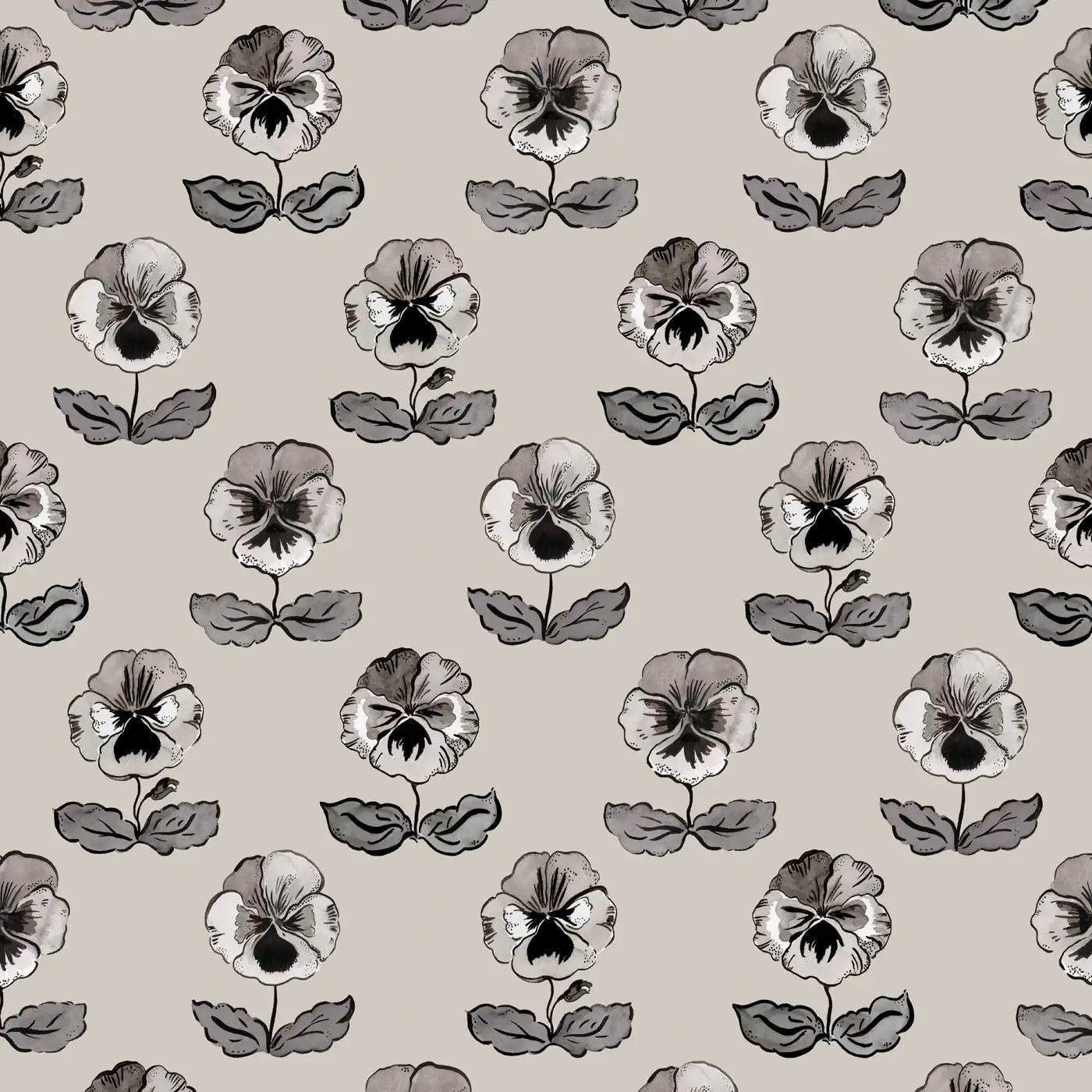 'Peggy' : Black - FLORA BLACK