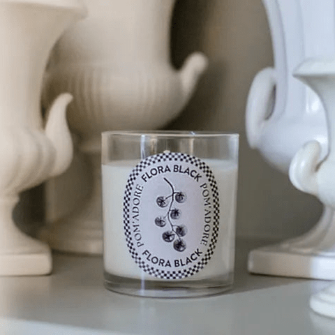 Pom'Adore by Flora Black : 200g Scented Candle - FLORA BLACK