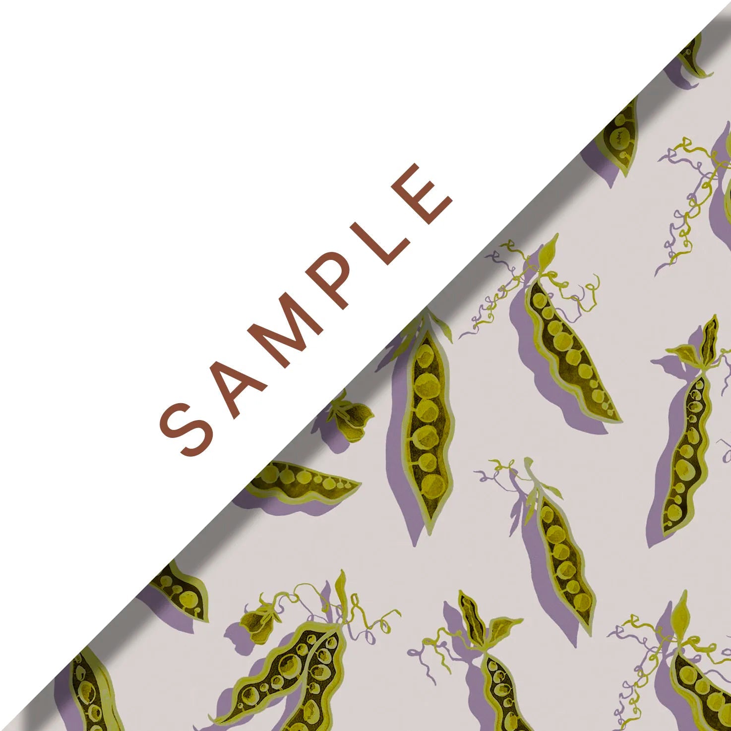 'Pretty Peas' : Kiwi - FLORA BLACK