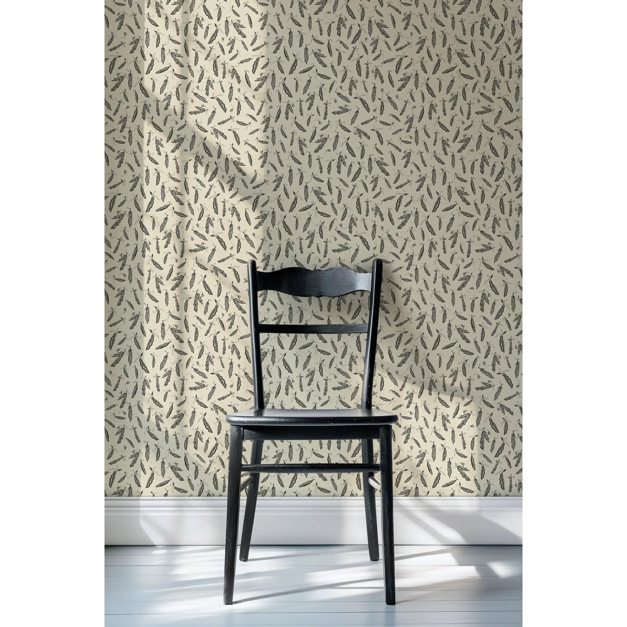 'Pretty Peas' : Peppercorn - FLORA BLACK