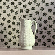 Small Victorian Dudson Fern relief Jug - FLORA BLACK