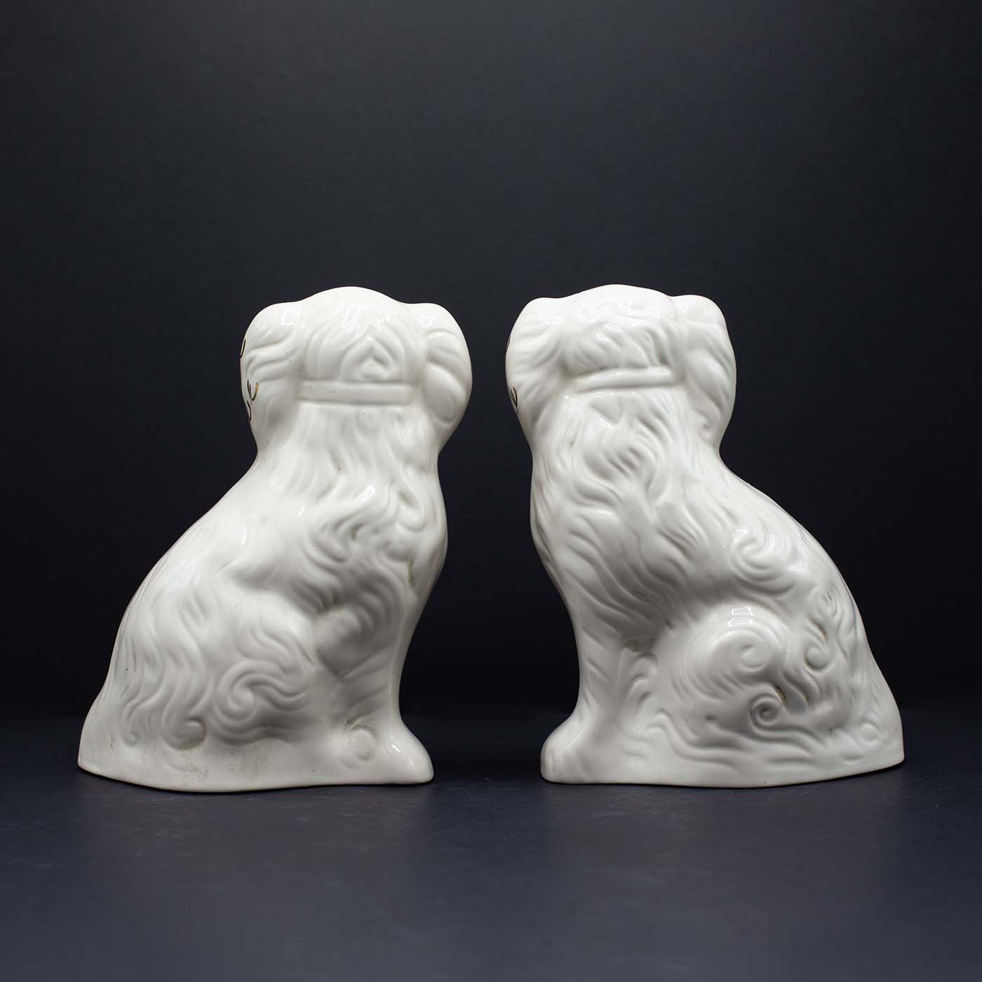 A Pair Of Wonderful Wally Dogs - FLORA BLACK