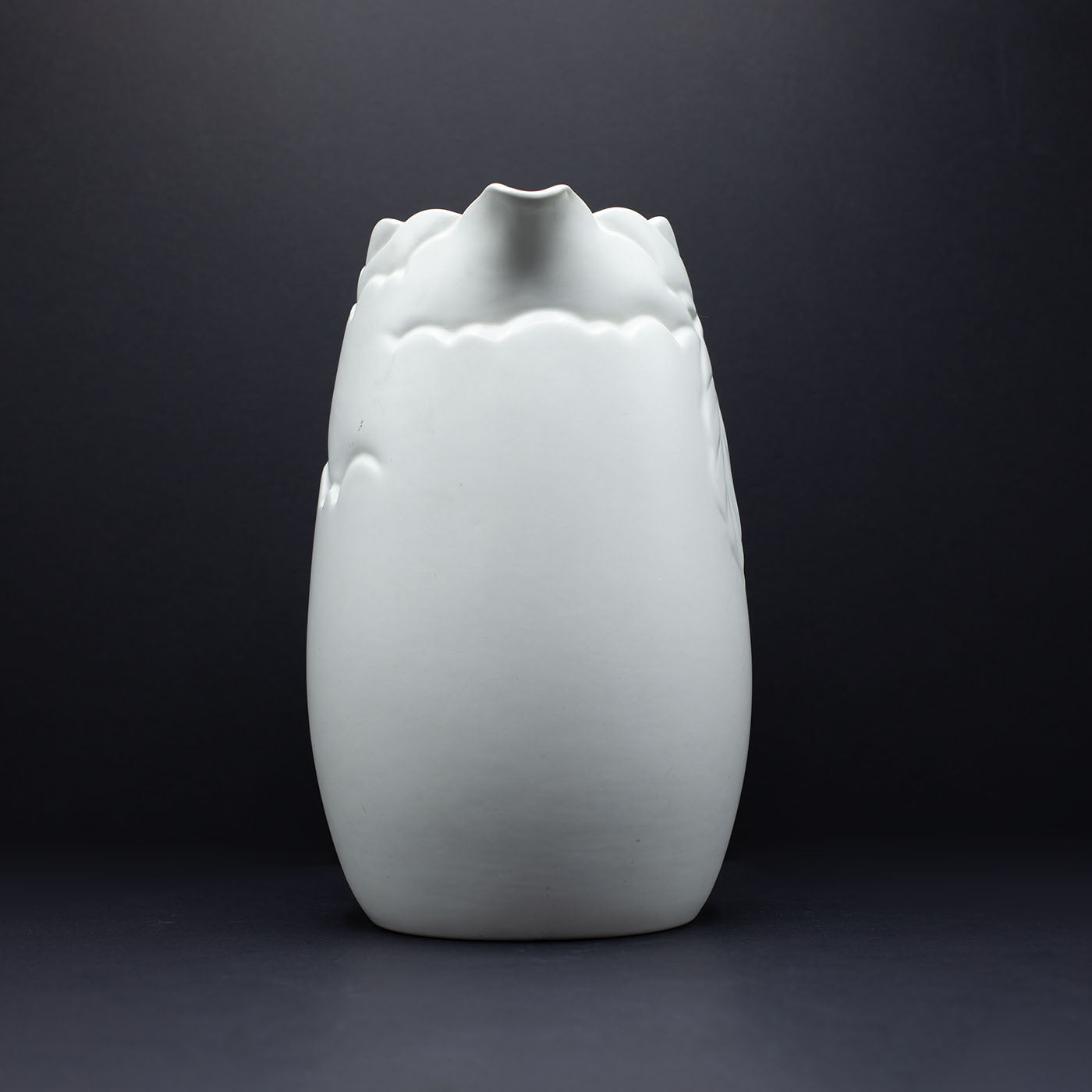 A wonderful Large Jug with Leaf Motif - FLORA BLACK