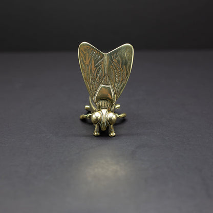 Brass Fly Ashtray / Trinket Box (No.1) - FLORA BLACK