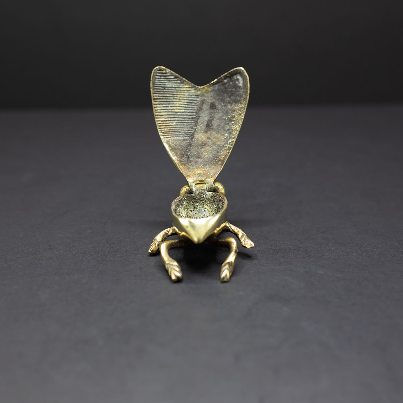 Brass Fly Ashtray / Trinket Box (No.2) - FLORA BLACK