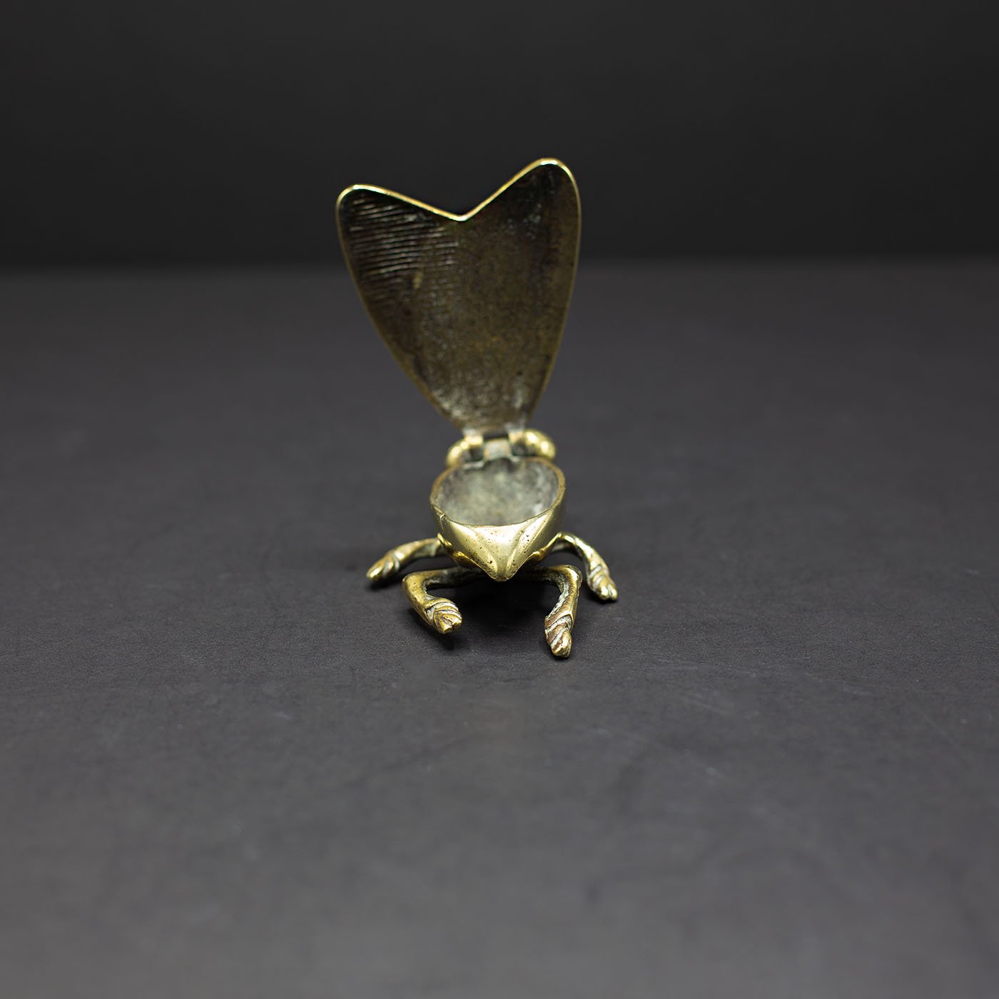 Brass Fly Ashtray / Trinket Box (No.5) - FLORA BLACK