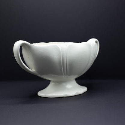 Classical Curvy Mantel Vase - FLORA BLACK