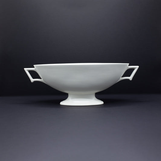 Classical Mantle Vase - FLORA BLACK
