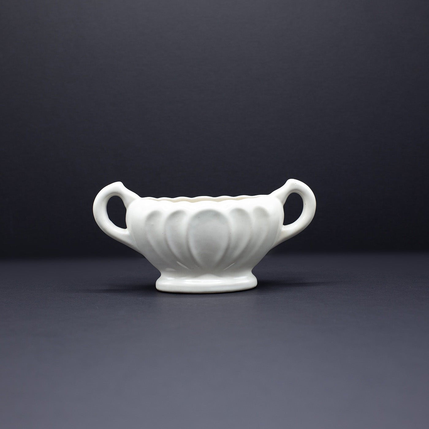 Curvaceous And Chunky Vase - FLORA BLACK