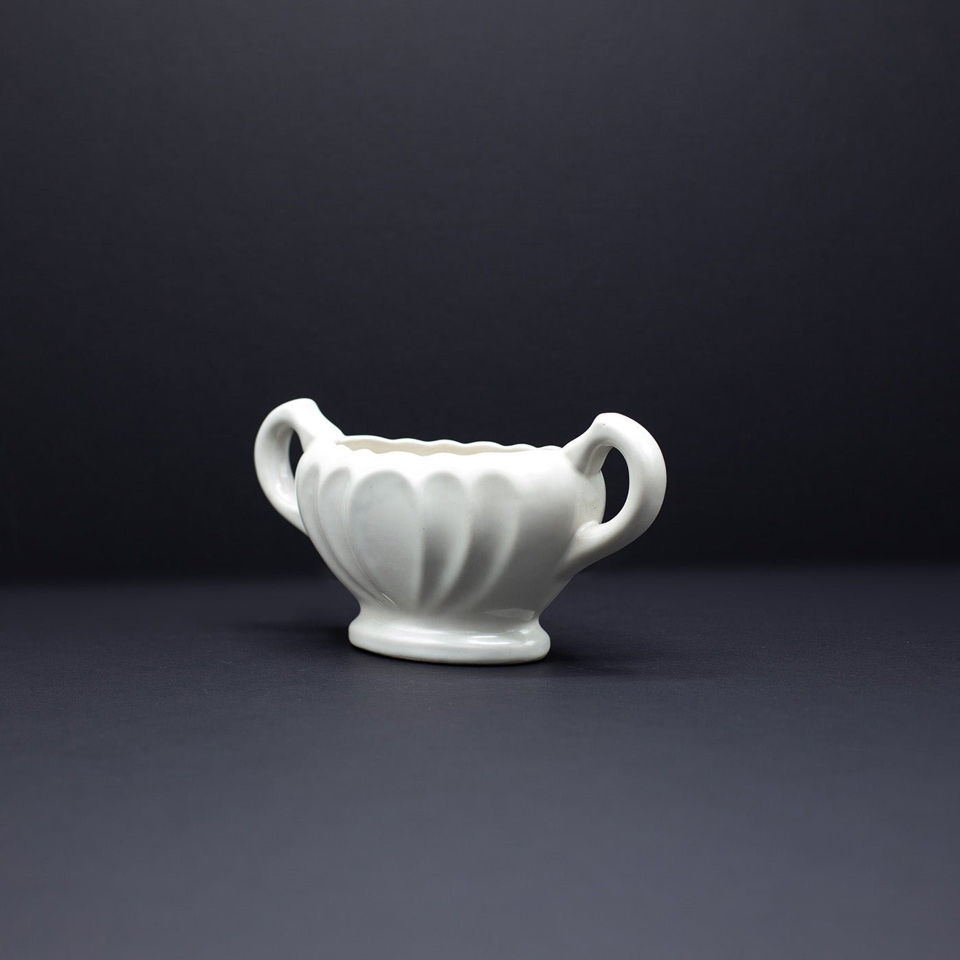 Curvaceous And Chunky Vase - FLORA BLACK