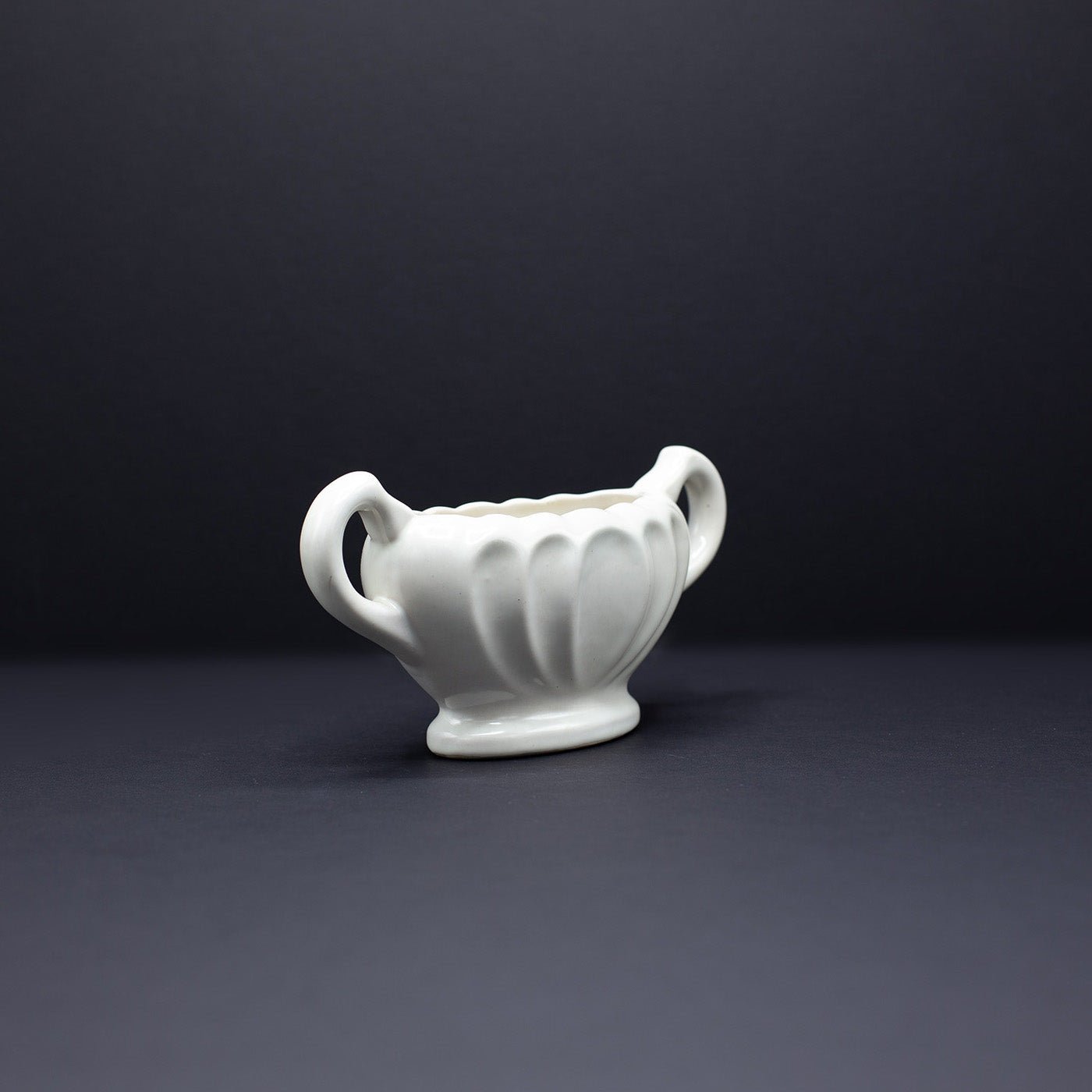 Curvaceous And Chunky Vase - FLORA BLACK