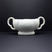 Curvaceous Mantle Vase - FLORA BLACK