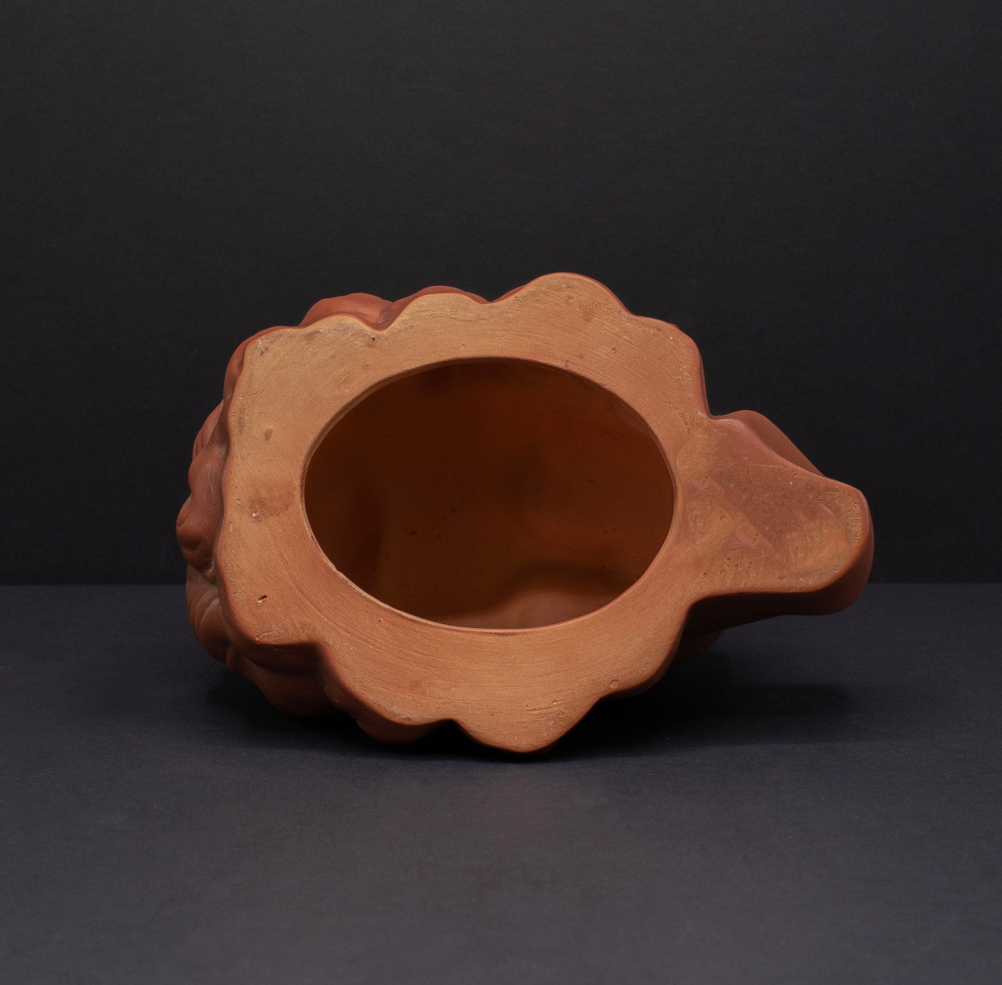 Decorative Terracotta Wall Ornament Of A Girl - FLORA BLACK