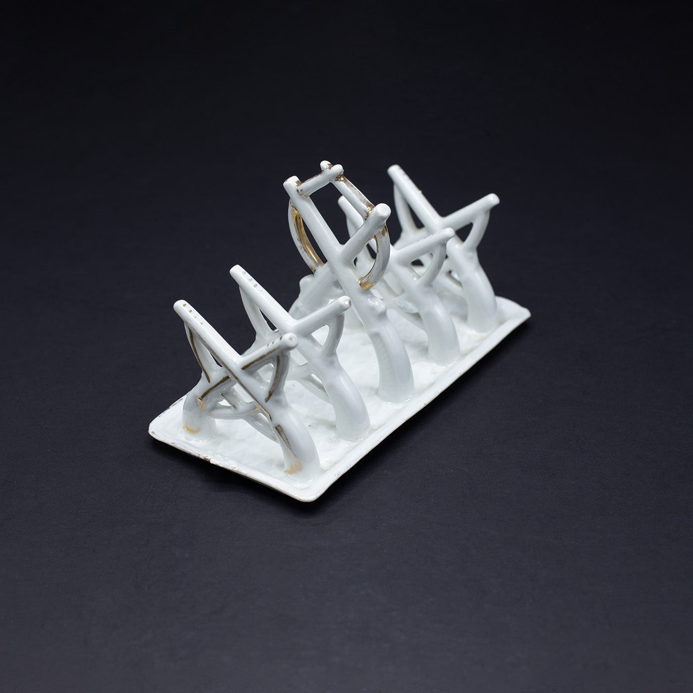 Gun Salute Toast Rack - FLORA BLACK