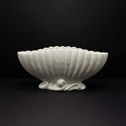 Long Classic Shell Vase - FLORA BLACK