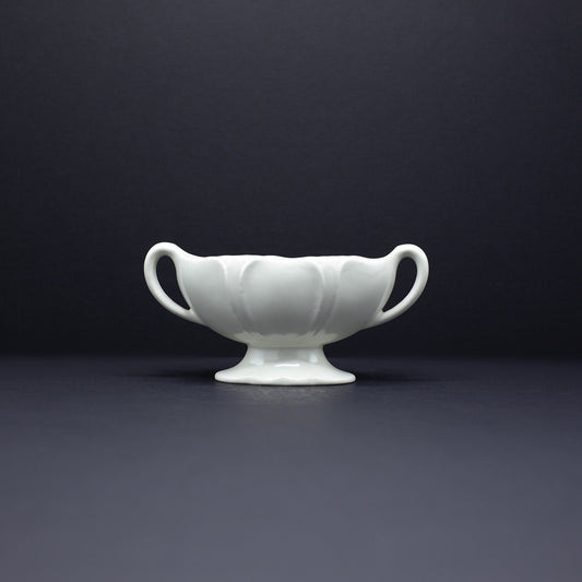 Small Classic Mantel Vase - FLORA BLACK