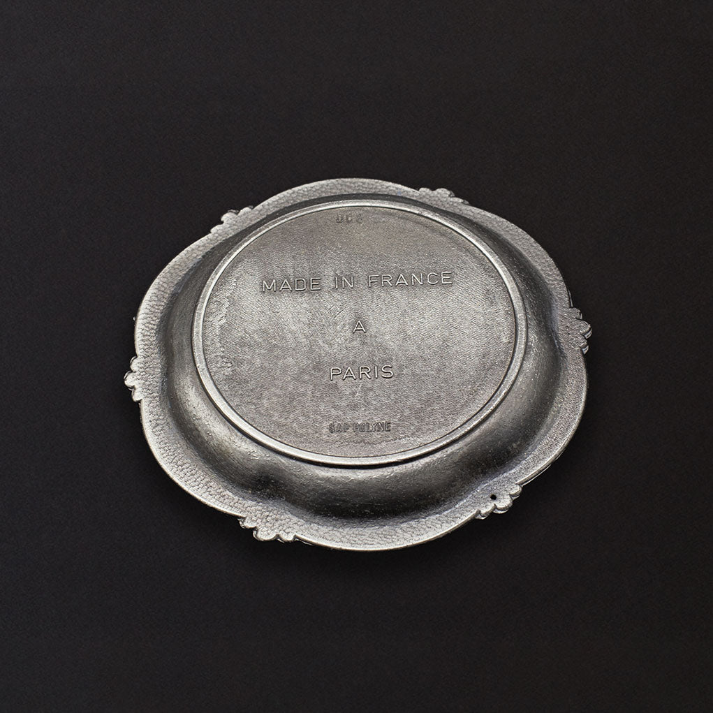'Souvenir de Paris' Silver-Plated Dish - FLORA BLACK