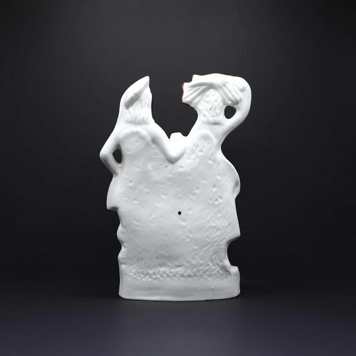 Staffordshire Flatback Courting Couple Returning From Harvest - FLORA BLACK