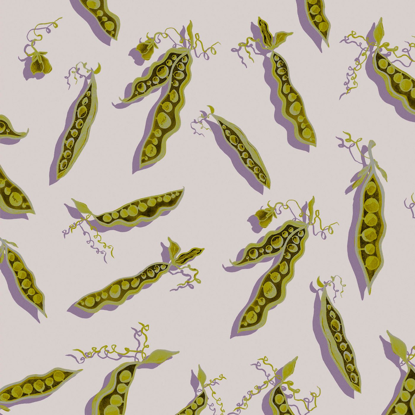 Wallpaper Samples - FLORA BLACK